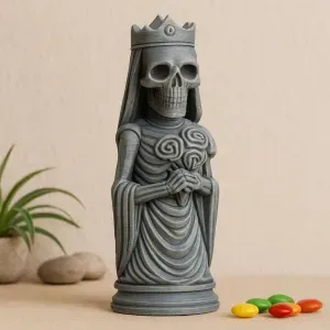 Chess Skeleton Queen