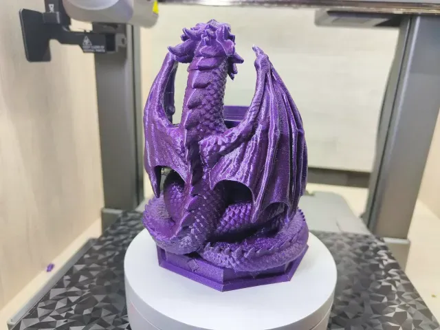 Dragon Pen Holder – Gothic Fantasy Desk Organizer — Фото 4 из 8