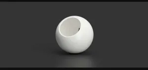 ball wall planter
