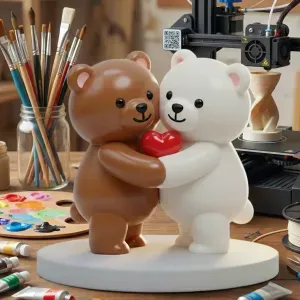 Valentine's Day teddy bear (osito de San Valentín)
