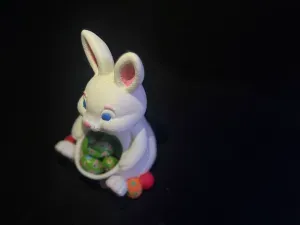 Easter Bunny Egg Bowl - Candy Holder