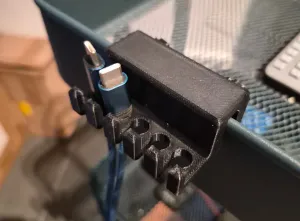 USB Cables Holder (Hanged & Bolts) V4