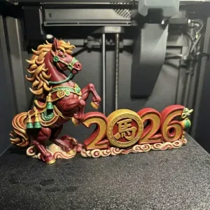Majestic 2026 Year of the Horse - Chinese New Year Zodiac St