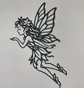 Enchanting Fantasy Fairy 2D Decor
