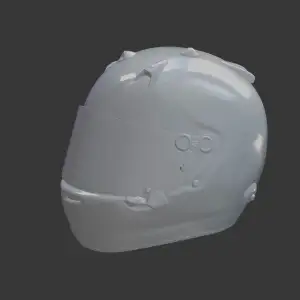 Bell RS7 Pro Racing Helmet – Motorsport 3D Print Model