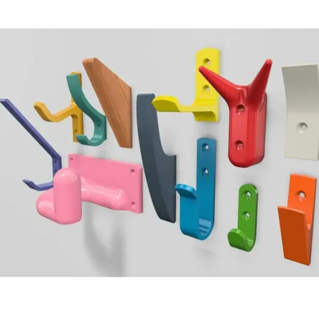 Wall hook, 12 different Versions