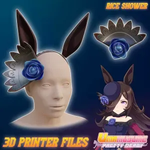 Rice Shower Cosplay Ears and Accessories Umamusume