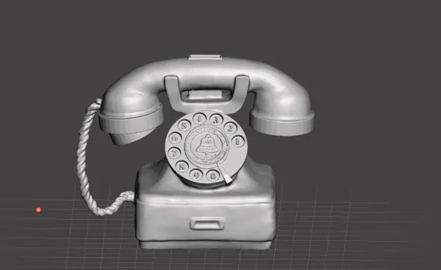 Antique Old Fashion Telephone bank and cap1950