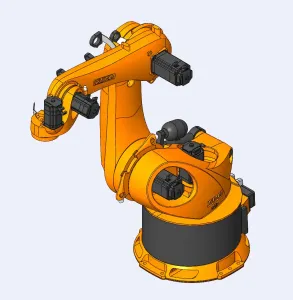 Industrial robot KUKA KR 470-2PA.