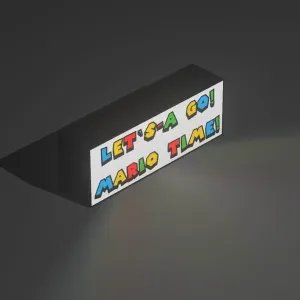 Lightbox Retro Super Mario