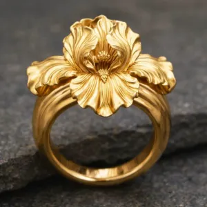 Iris Flower Ring