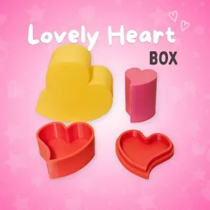 Lovely Heart Box Collection Set (24+ sizes)