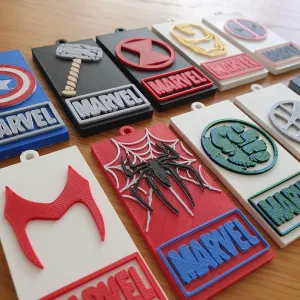 Marvel Keychains Collection 1