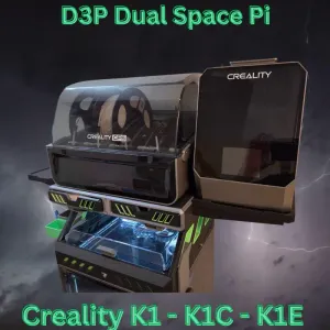 Dual Space Pi extension shelf for the K1 D3P riser