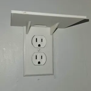 Outlet Cover with Shelf