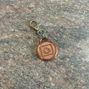 Number Perfect Keyring