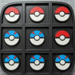 Pokemon tic-tac-toe