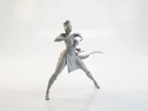 Powered Warrior Figurine Fantasy 3D Printable