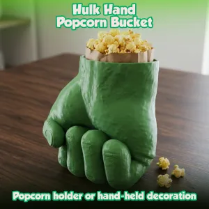 Hulk Hand, Popcorn Bucket