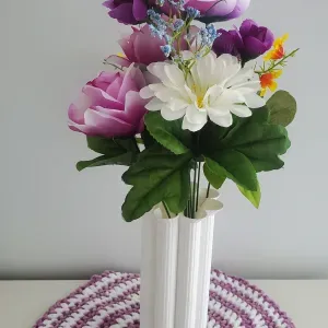 Flower-Shaped Vase