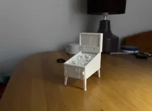 Vintage Pinball Machine 1:12 Scale
