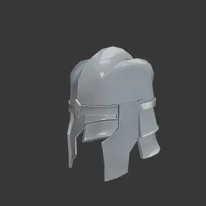 Spartan Helmet – 3D Printable Model