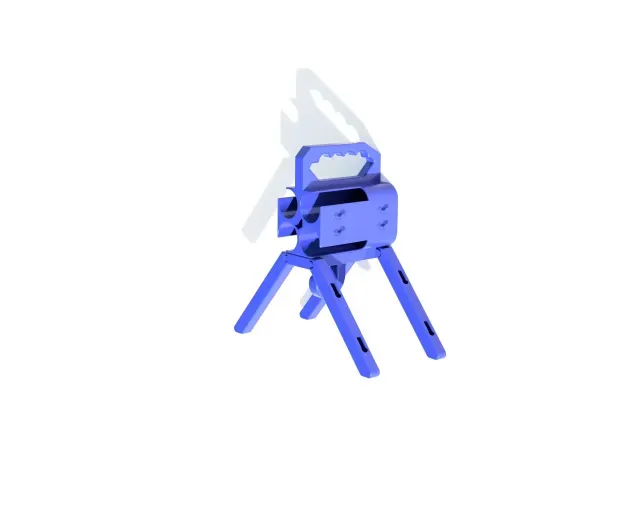 Fishing Rod Transport Stand with Folding Legs and Gear Hook — Фото 5 из 9