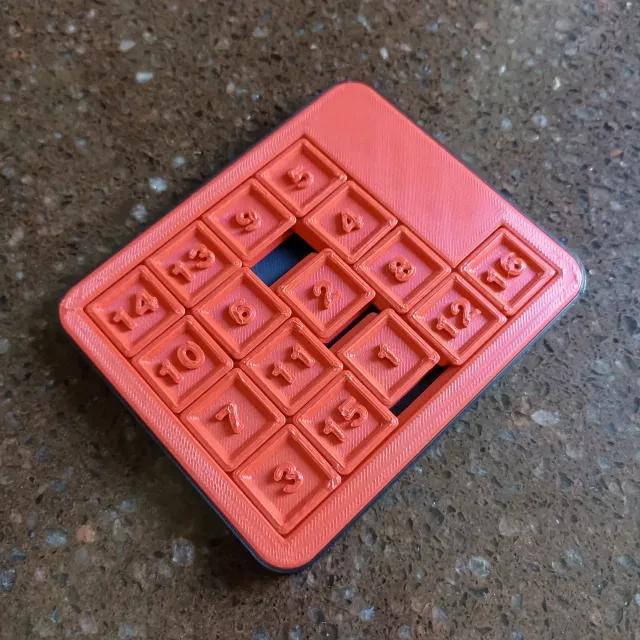 15 puzzle fidget cool fun toy brainteaser — Image 5 of 9