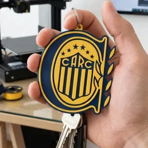 Argentine Football Keychain - Rosario Central