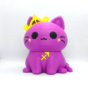 Kawaii Cat - Sagittarius