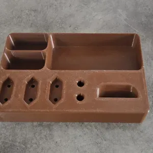 Storage Box for Chargers, Cables, and Remote Controls