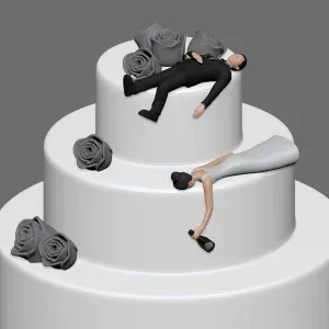 Wedding cake topper 7
