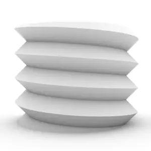 Spiral Flower Plant Pot - Vase mode model