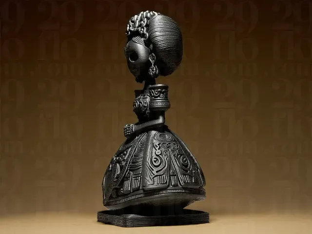 Dia Dos Muertos Figurine — Image 7 of 9