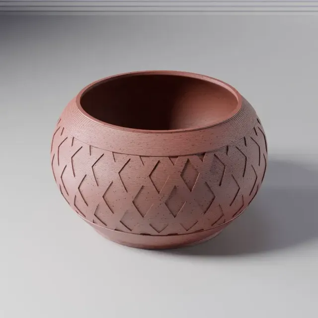 PLANTER 0087 - ORIENTAL POT — Фото 2 из 6