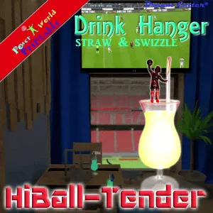 HiBall-Tender Football Soccer / Football theme Drink Hanger
