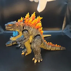 Burning Godzilla Naranja Godzilla King