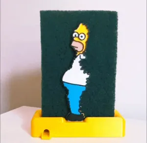 Bush Homer sponge holder