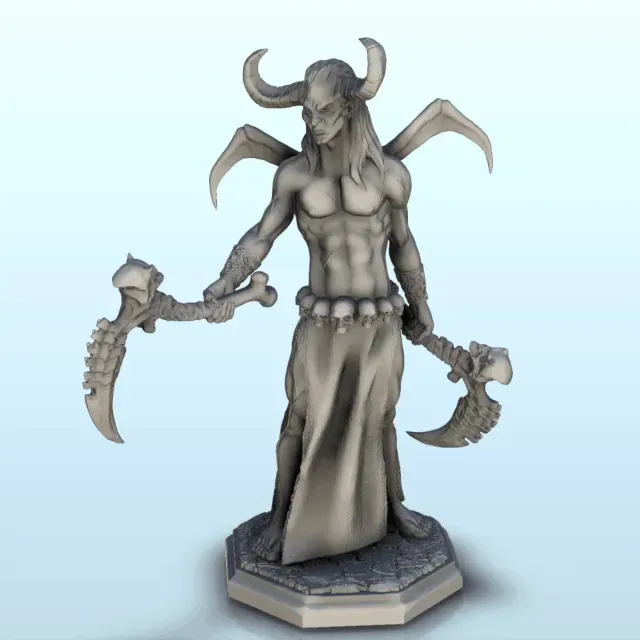Valak infernal daemon (+ presupported version) (10) - miniat