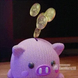 pig piggy bank, money box - 3mf, STL, multiparts
