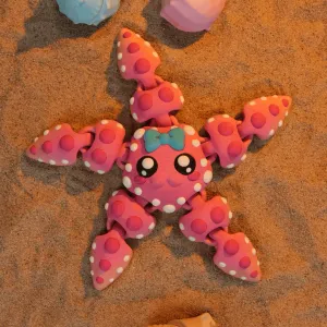 Cute Flexi Starfish + Pirate versions! Arrrr!
