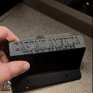 Captain America Shield Invisible Wall Mount 🌟