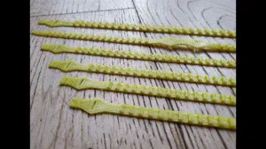 Simple Reusable Eco Zip Cable Tie Clamp Strap Clips X6 sizes