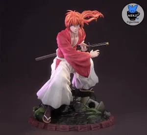 Himura Kenshin - RurouniKenshin Anime Figure for 3D Printing