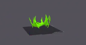 Hades Fortnite God Scary Headband Crown Costume Cosplay