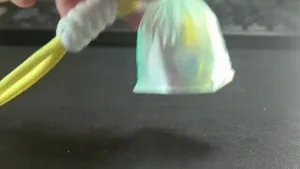 透明塑料袋挂件