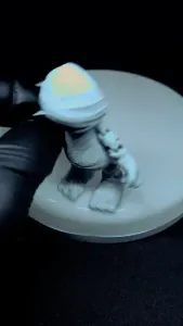 la momia loca articulada sin soportes