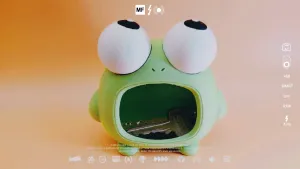 大眼睛青蛙储物罐,眼球可转