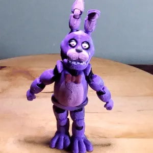 BONNIE FLEXY FIVE NIGHTS AT FREDDY'S PRINT-IN-PLACE