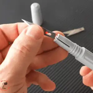 Hobby Knife Blade Holder and storage